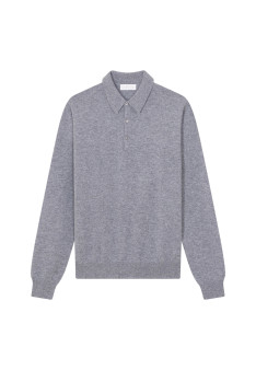 Cashmere polo neck sweater - Emerson
