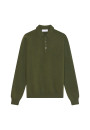 Pull col polo en cachemire - Emerson 7830 brun - 47 Marron foncé