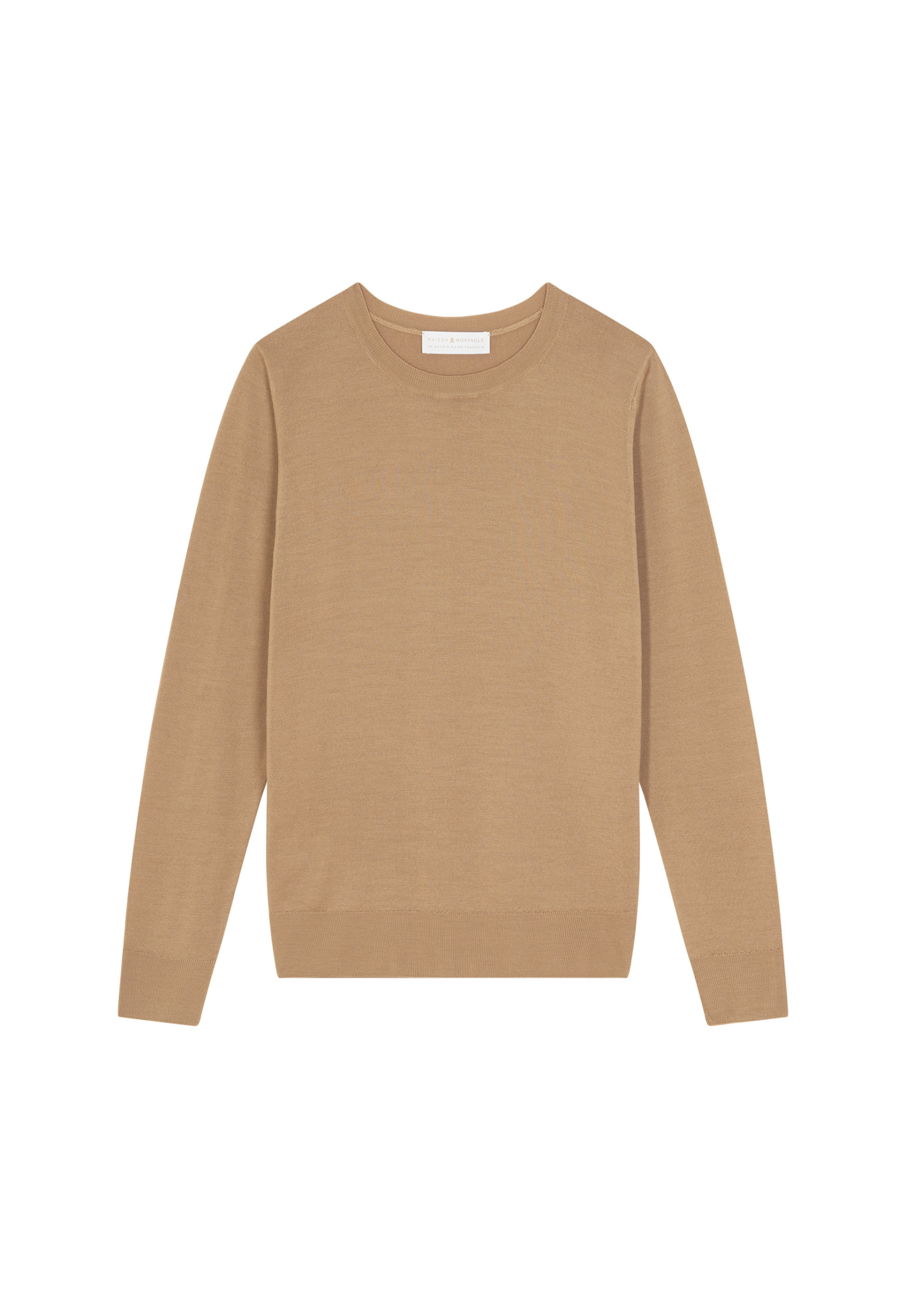 Merino wool round neck sweater - Asena
