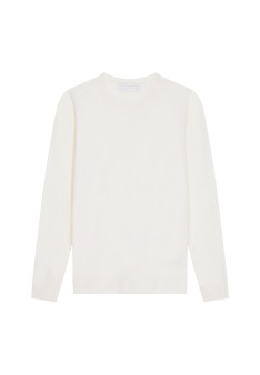 Merino wool round neck sweater - Asena