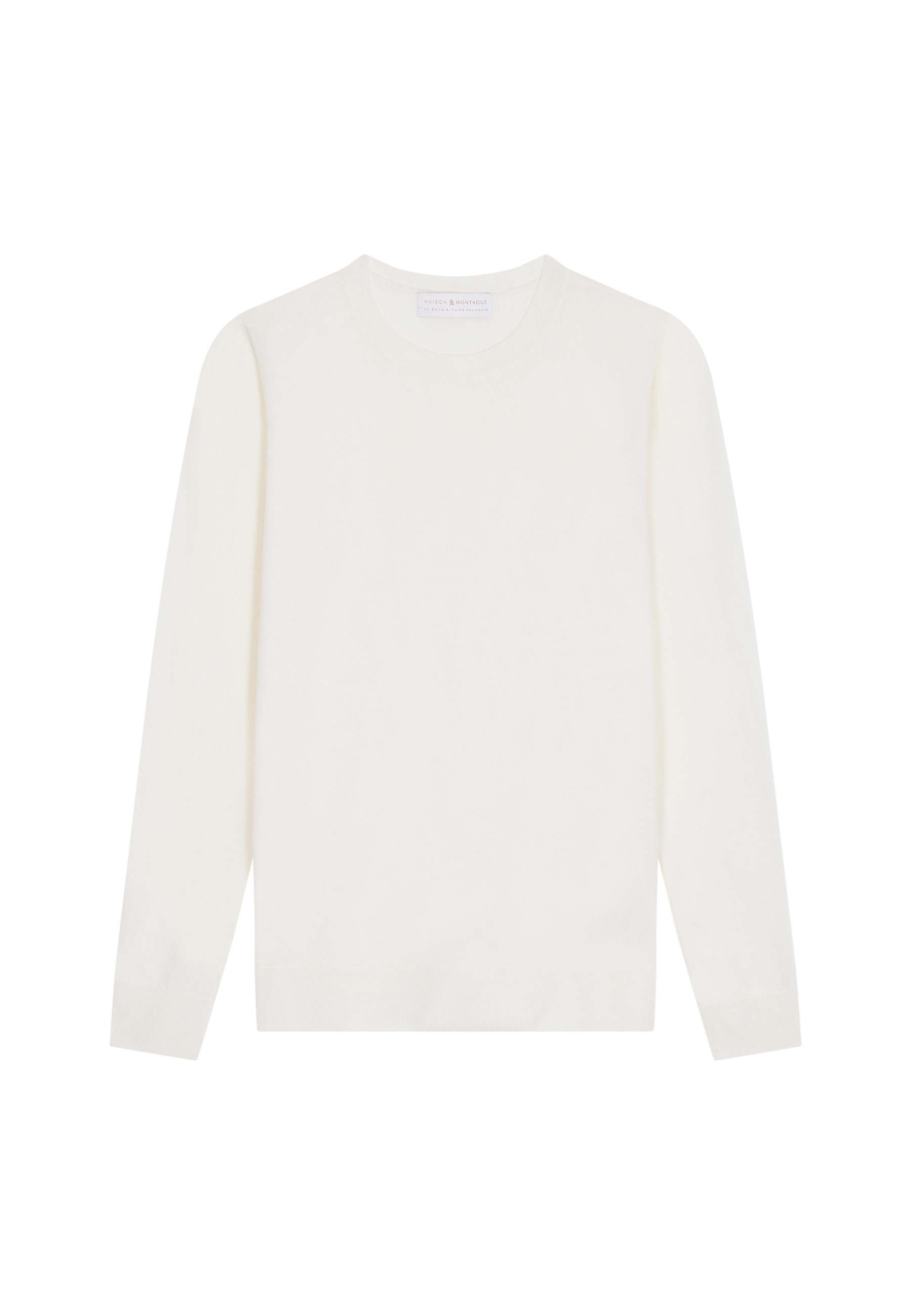 Merino wool round neck sweater - Asena
