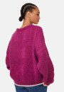 Pull ample bicolore en mohair - Gaby