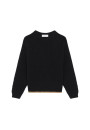 Loose two-tone mohair sweater - Gaby
