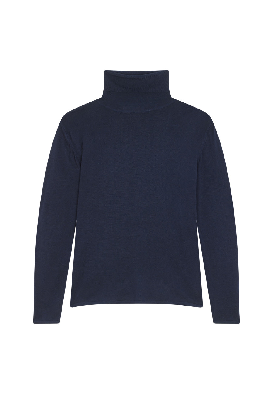 Bamboo cashmere turtleneck t-shirt - Aéris