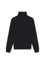 Turtleneck sweater with logo in merino wool - Enzo