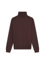 Turtleneck sweater with logo in merino wool - Enzo