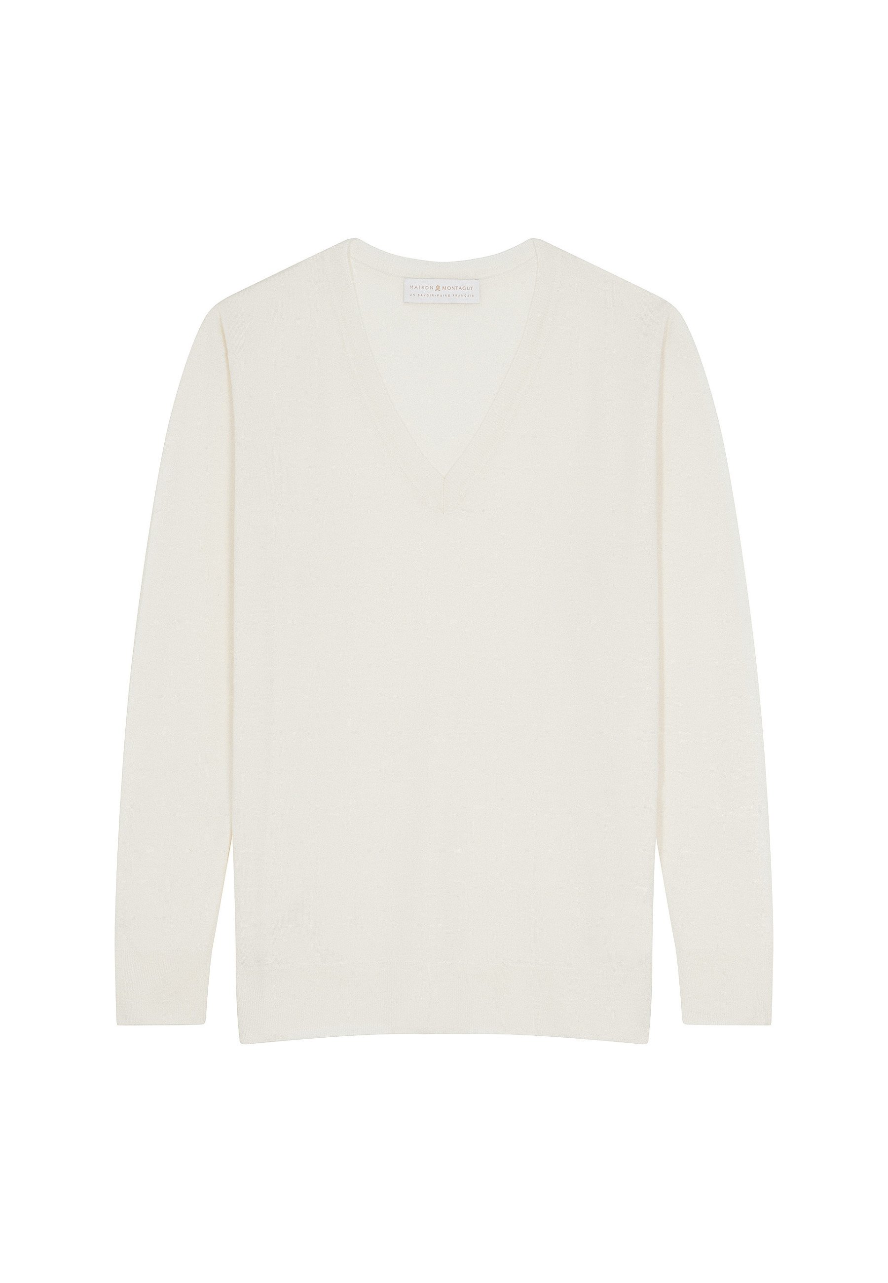 Merino wool V-neck sweater - Arya