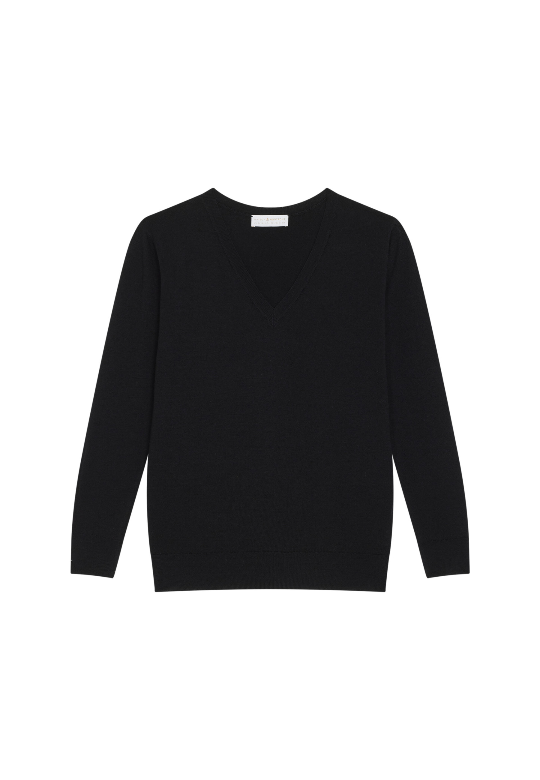 Merino wool V-neck sweater - Arya