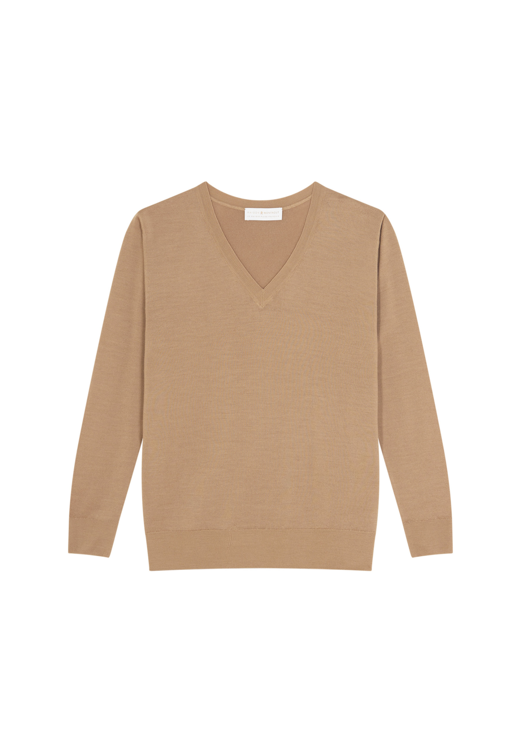 Merino wool V-neck sweater - Arya