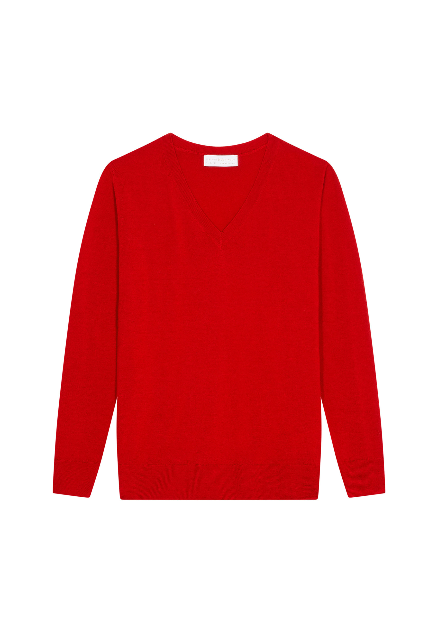 Merino wool V-neck sweater - Arya