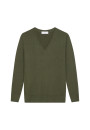 Merino wool V-neck sweater - Arya