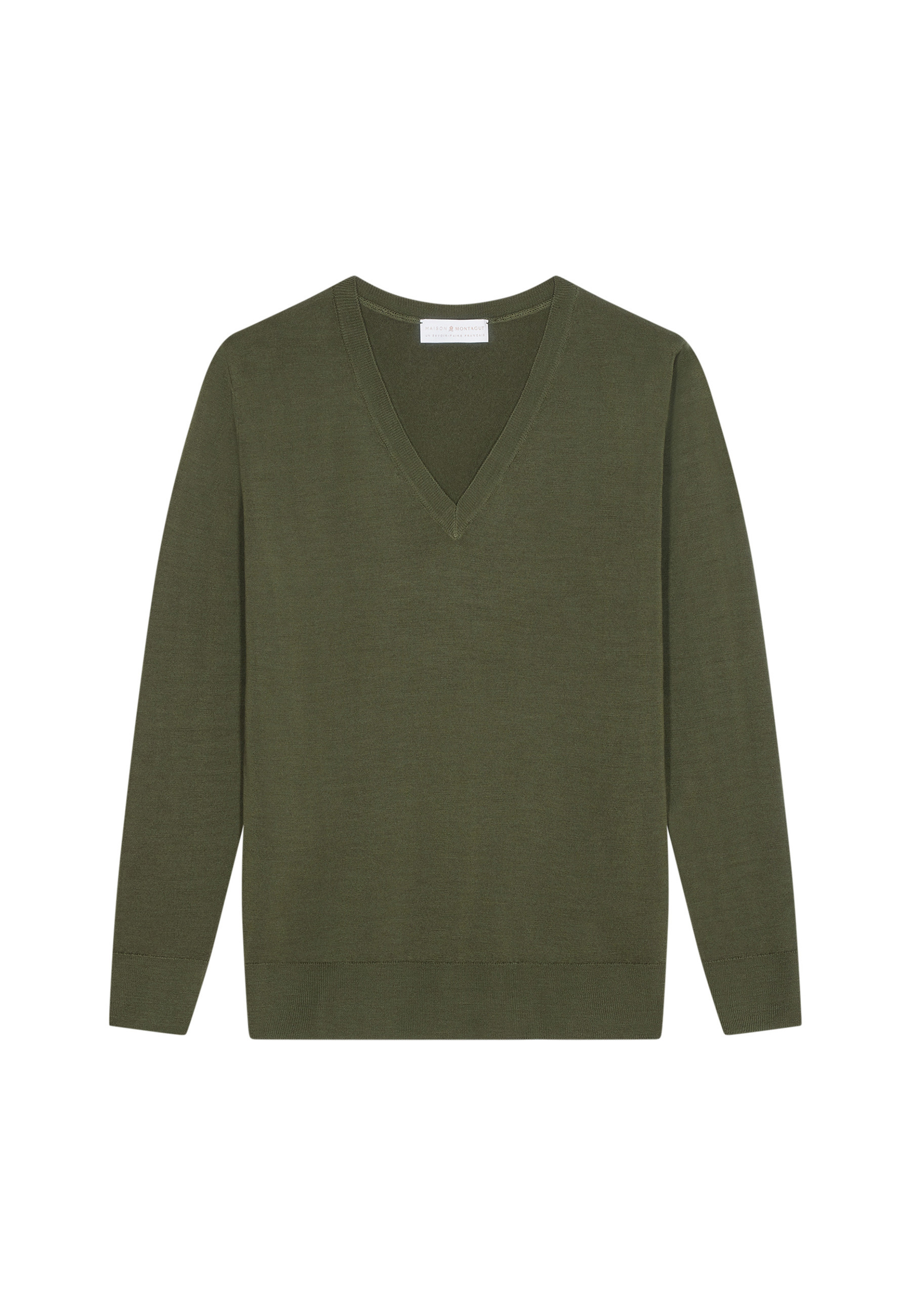 Merino wool V-neck sweater - Arya