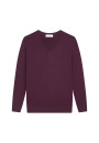 Merino wool V-neck sweater - Arya
