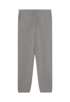 Joggers with pockets in recycled cashmere and wool - Anka