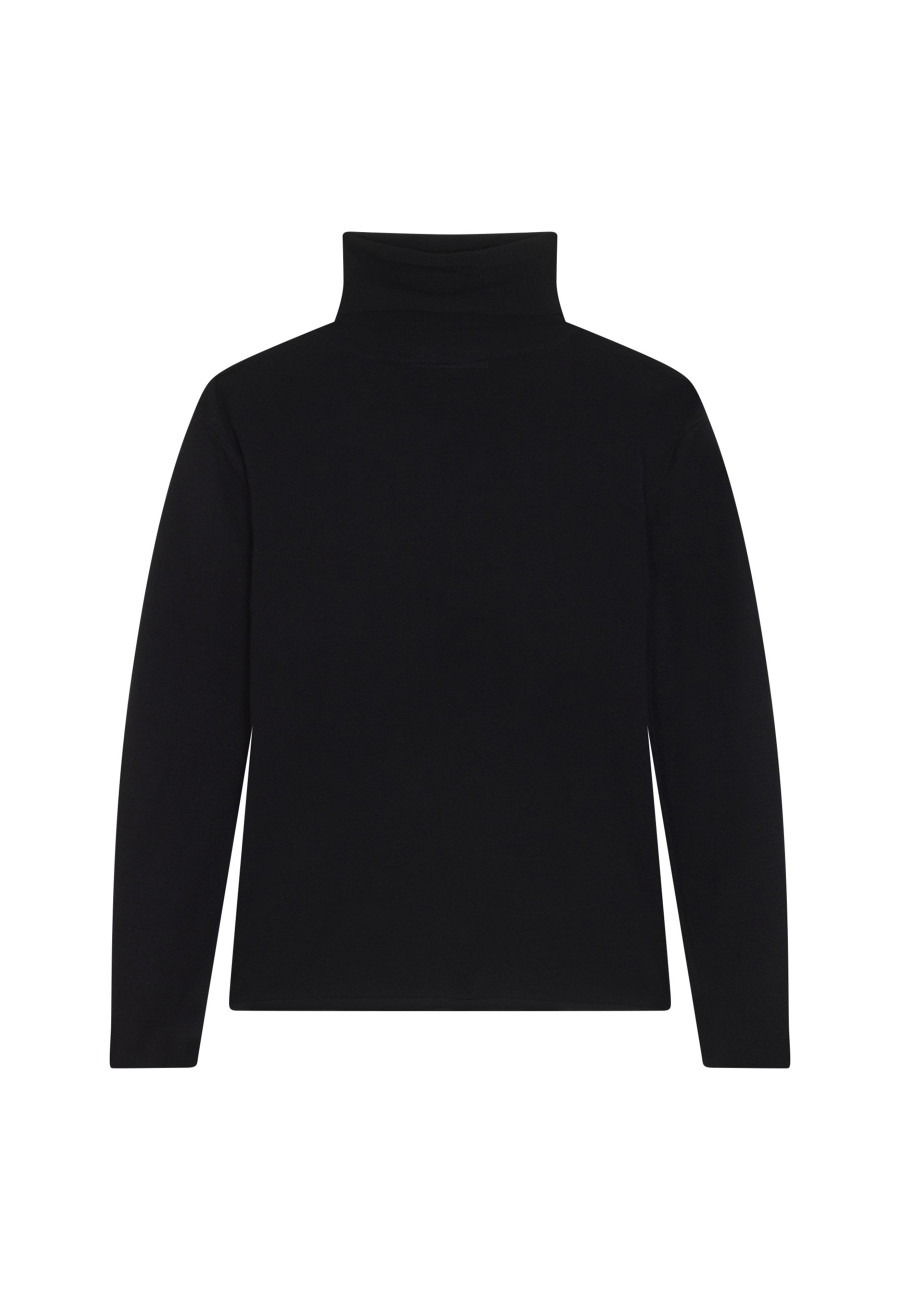 Bamboo cashmere turtleneck t-shirt - Aéris