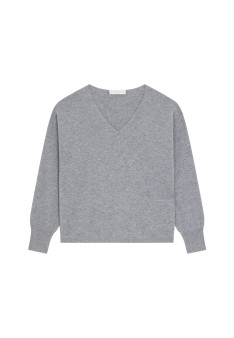 Pull court en cachemire avec poche - Balba