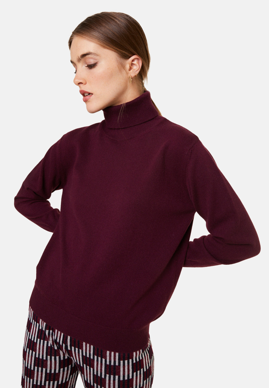 Cashmere turtleneck sweater - Anabelle