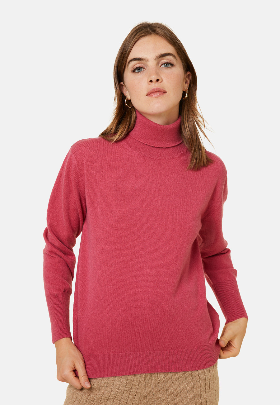 Suéter de cashmere com gola alta - Anabelle