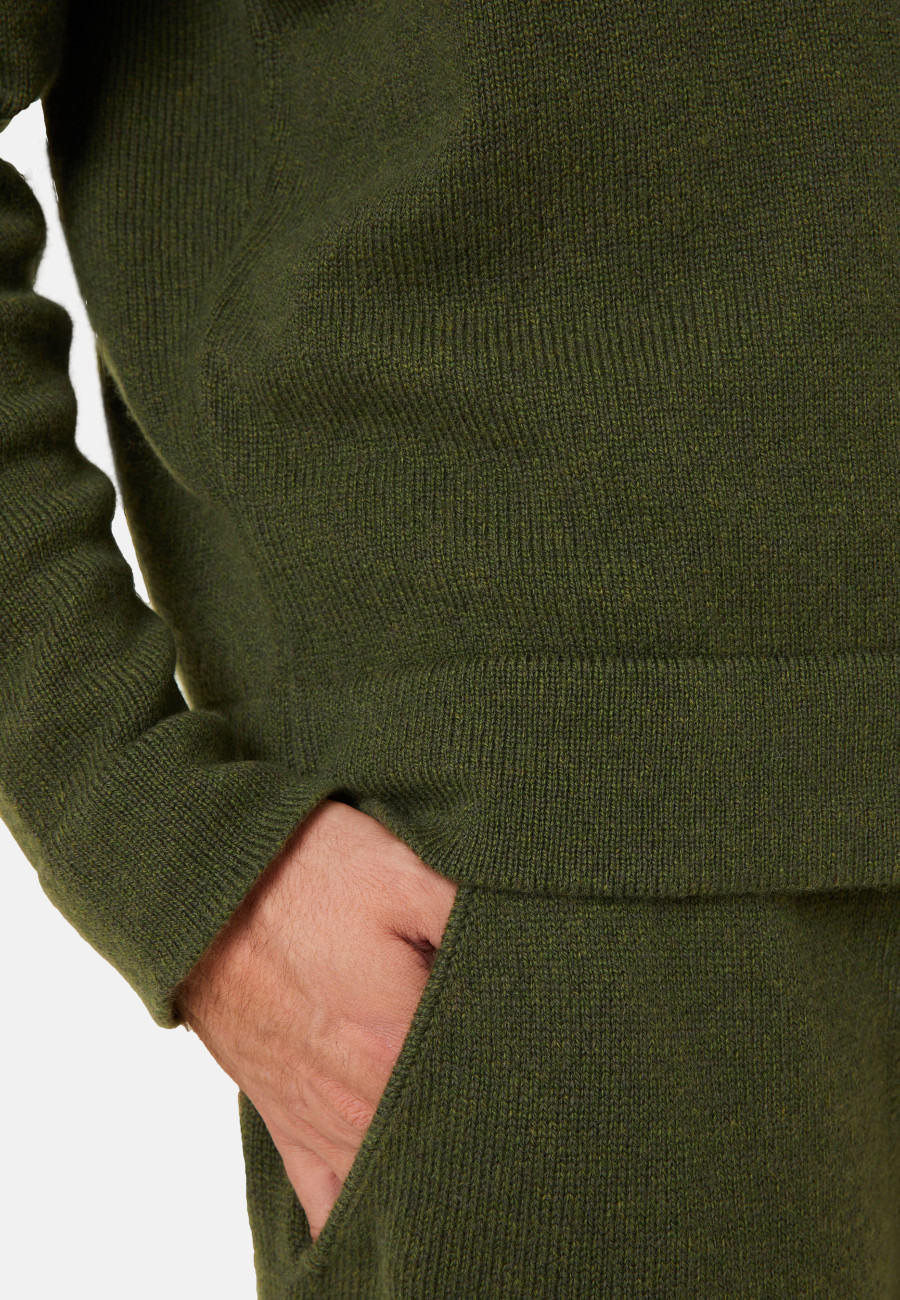 Camisola de lã e caxemira com gola redonda - Fado