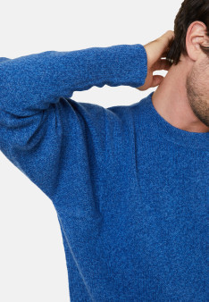 Wool and cashmere round neck sweater - Fado