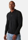 Pull col polo en cachemire - Emerson 7451 bronze - 83 Kaki