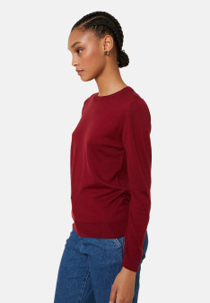 Merino wool round neck sweater - Asena