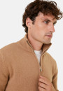 Zipped jacket in 4-ply cashmere - Balthazar