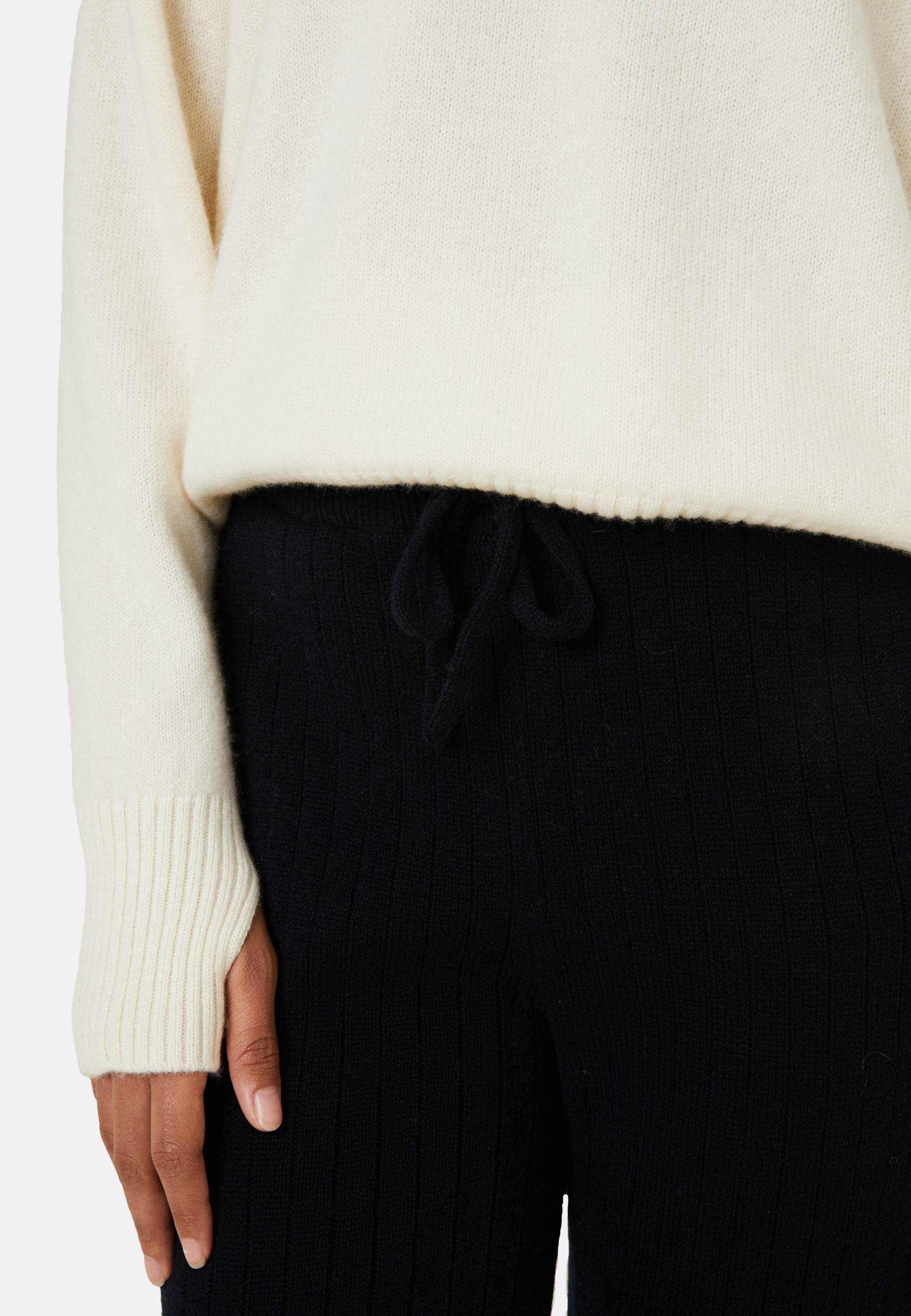 Cropped wool and cashmere turtleneck sweater - Galya
