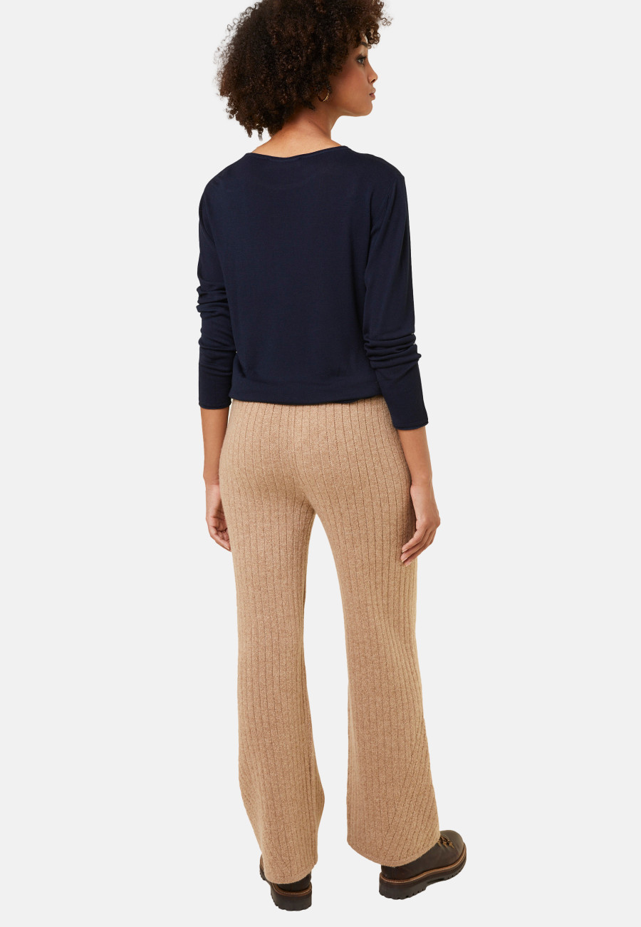 Cropped wool and cashmere turtleneck sweater - Galya