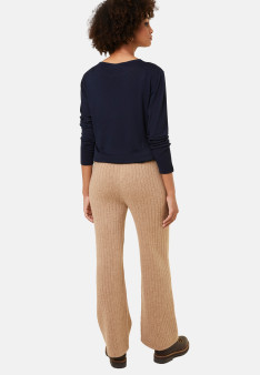 Cropped wool and cashmere turtleneck sweater - Galya