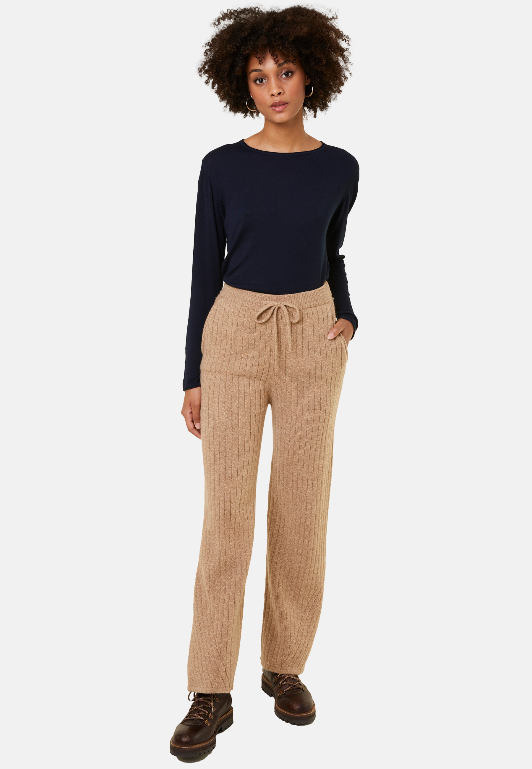 Cropped wool and cashmere turtleneck sweater - Galya