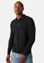 Pull col polo en cachemire - Emerson 7451 bronze - 83 Kaki