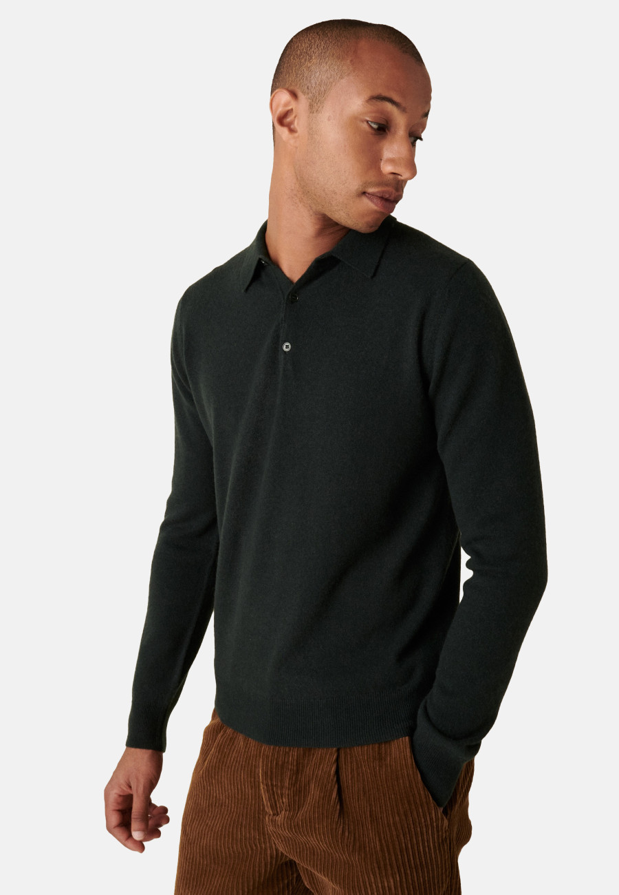 Cashmere polo neck sweater - Emerson