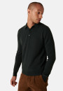 Pull col polo en cachemire - Emerson 7451 bronze - 83 Kaki