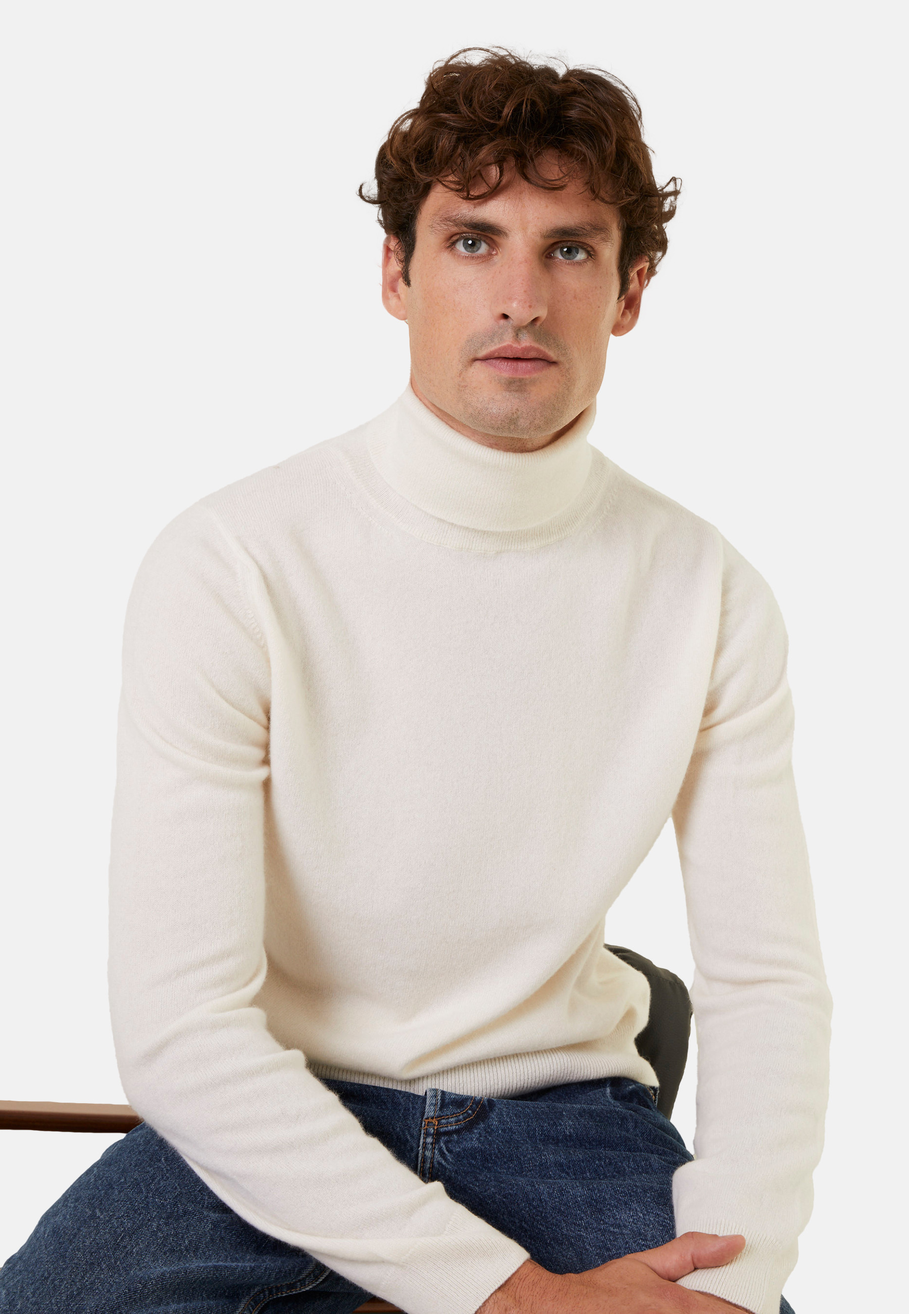 Cashmere turtleneck sweater - Eduardo