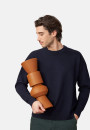 Loose-fit round-neck sweater in merino wool - Felix