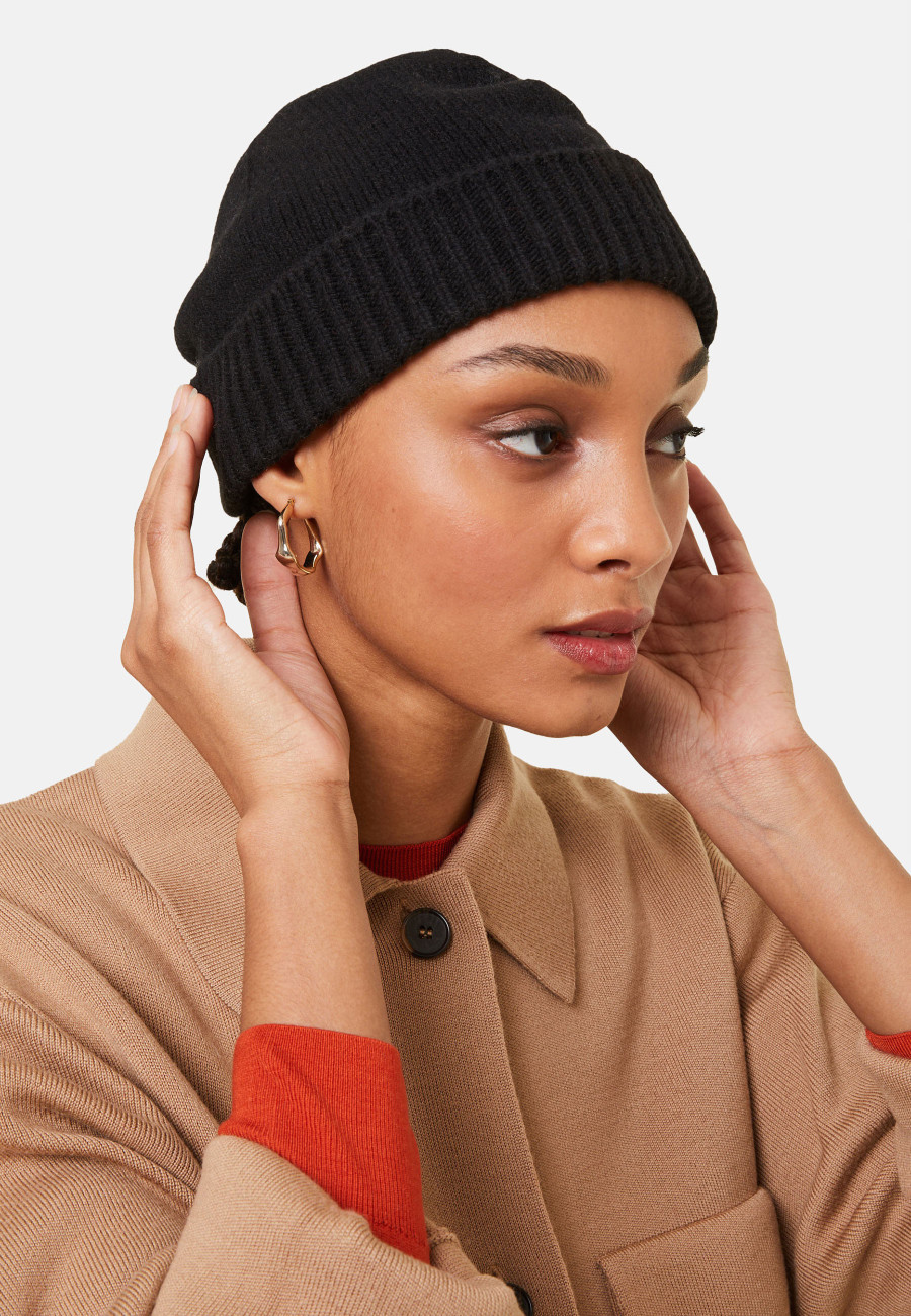 Unisex cashmere blend beanie - Gad