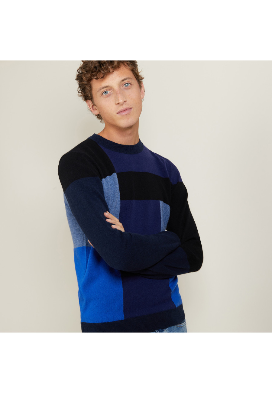 Geometric cashmere sweater - Lima