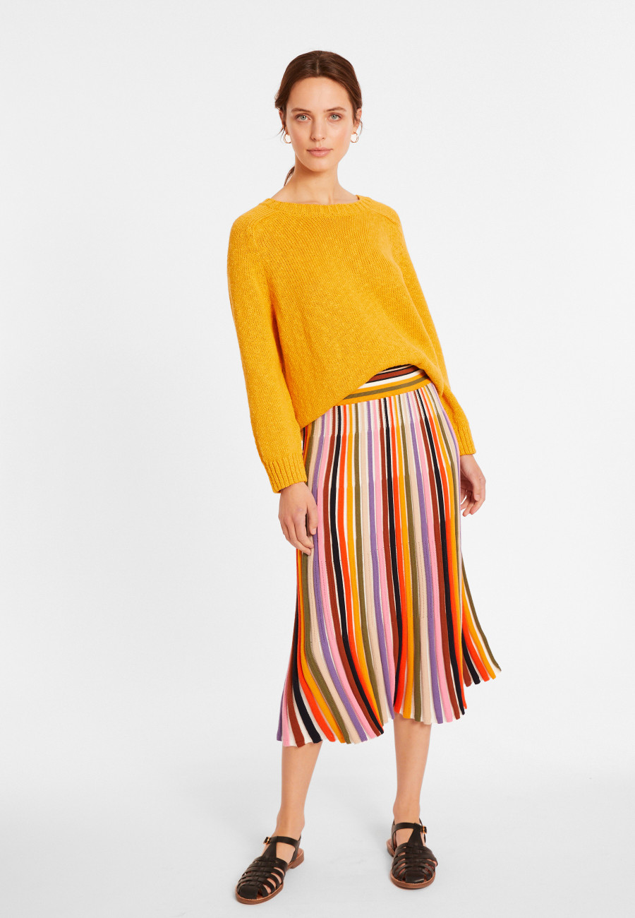 Pull col rond coton et lin - Mick