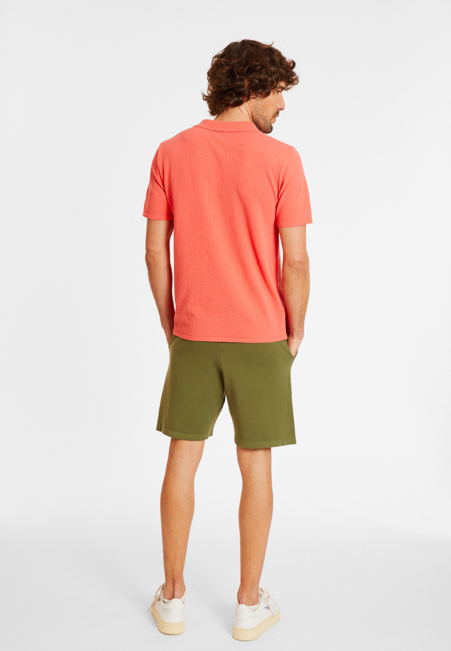 Camisa de algodão brossé - Dominique