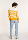 Pull marinière en coton - Dory 8160 - 89 Moutarde