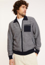 Merino wool zipped jacket - Dinesh