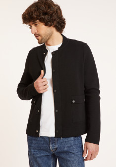 Zip cotton jacket with pockets - Dalil