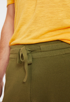 Cotton shorts with pockets - Donata