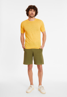 Cotton shorts with pockets - Donata