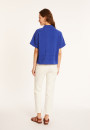 Short sleeve cotton blouse - Medina