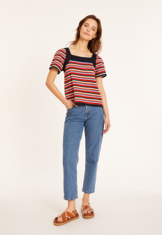 Organic cotton balloon sleeve T-shirt - Mezzo