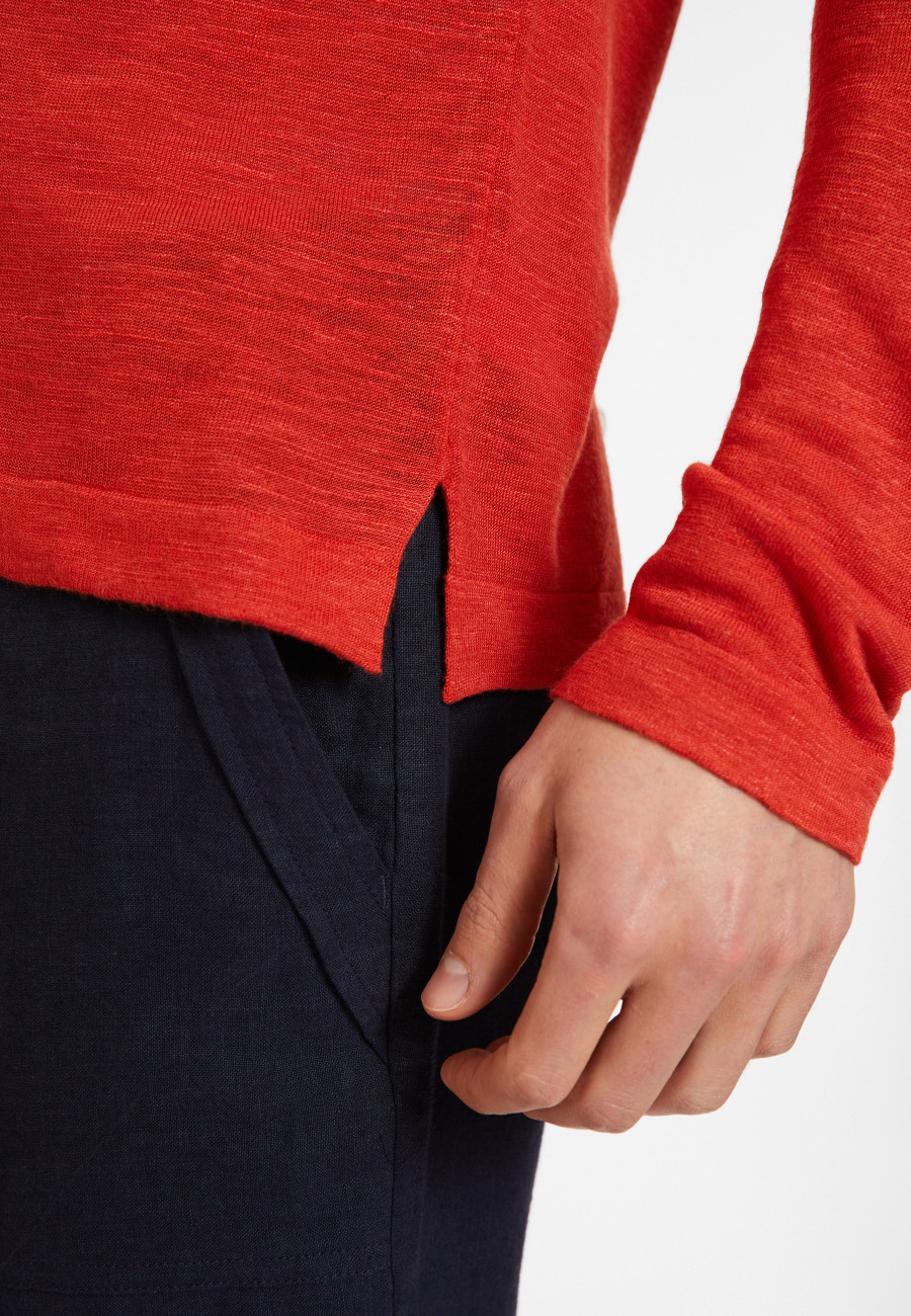 Camisa en lin flammé - Randy