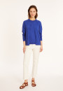Cotton round neck cardigan - Manel