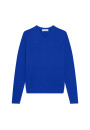 V-neck sweater with logo in merino wool - Elmo